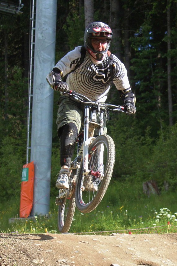 Vincent Morgan at the Jump Park