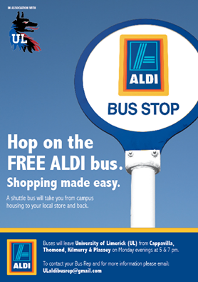 Aldi Bus Poster