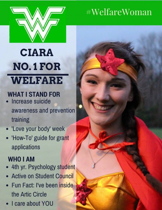 Ciara Corcoran Campaign Poster