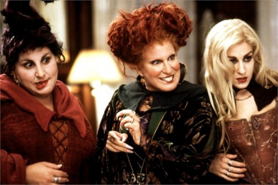 HOCUS POCUS, Kathy Najimy, Bette Midler, Sarah Jessica Parker, 1993