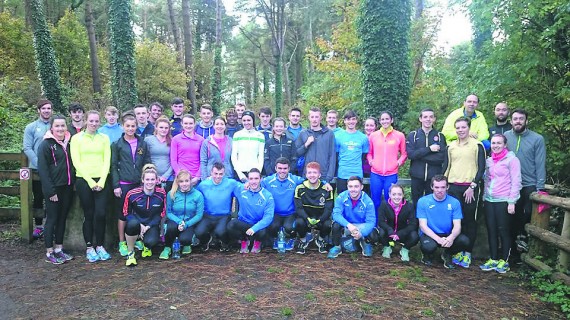 UL Athletics Club members on their recent winter training camp in Wexford
